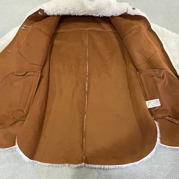 Free People Teddy Jacket Ivory Size XS - Picture 12 of 16